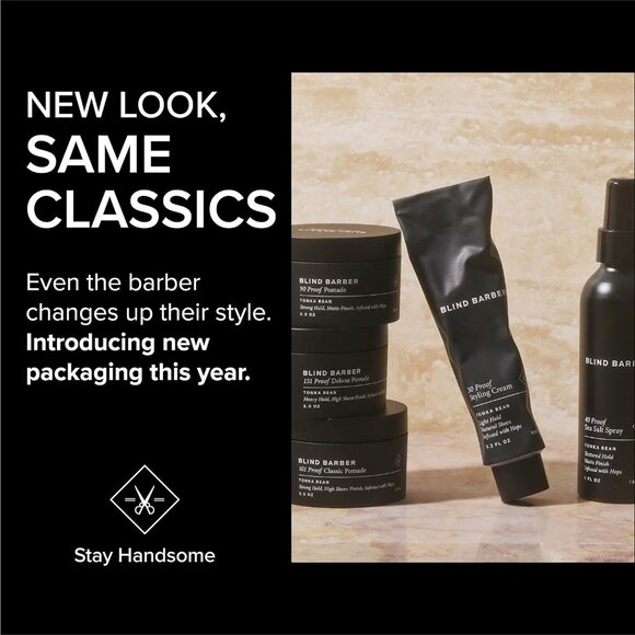 90 Proof Hair Pomade for Men - Strong Hold, Natural Finish - Water-Based, Matte - Picture 5 of 9